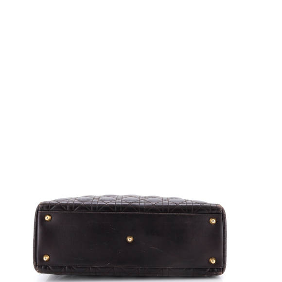 Christian Dior Large Lady Dior Bag Cannage Quilt Lambskin - Picture 4 of 7